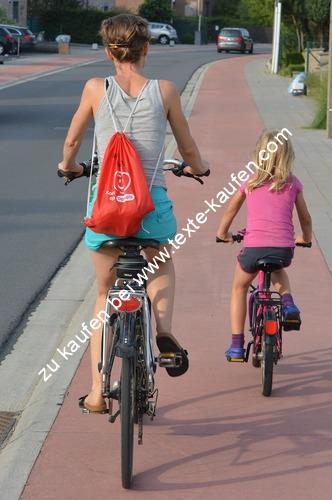 Fahrrad Familienausflug