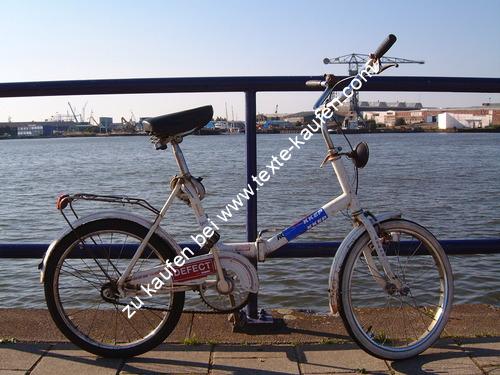 Fahrrad am Hafen
