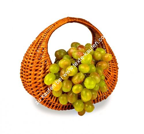 Korb mit Weintrauben